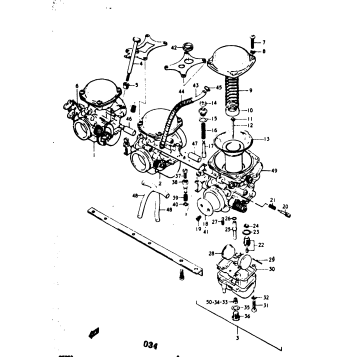 CARBURETOR (GT750L