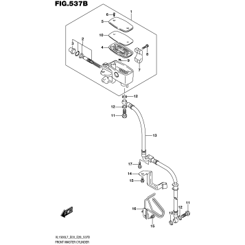 FRONT MASTER CYLINDER (VL1500BL7 E28)