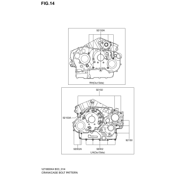 CRANKCASE BOLT PATTERN