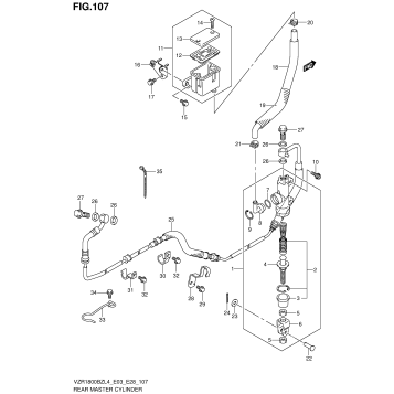 REAR MASTER CYLINDER