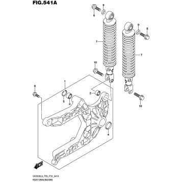 REAR SWINGINGARM