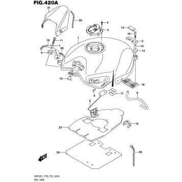 FUEL TANK (GW250L7 P28)
