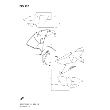 SIDE COWLING (GSX-R1000ZL3 E03)