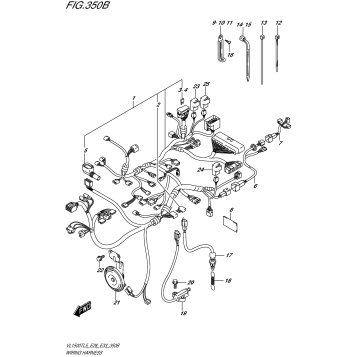 WIRING HARNESS (VL1500TL5 E33)