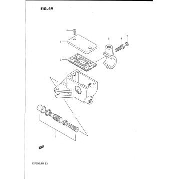 FRONT MASTER CYLINDER (MODEL J)