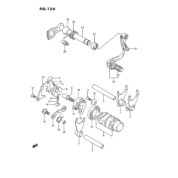 GEAR SHIFTING (MODEL K/L/M/N/P/R/S)