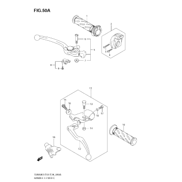 HANDLE LEVER (MODEL K7)