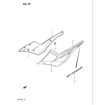 FRAME COVER (GS700ESF)