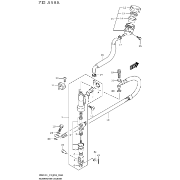 REAR MASTER CYLINDER