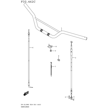 HANDLEBAR (DR-Z125LM3E33)