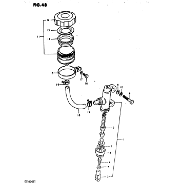 REAR MASTER CYLINDER
