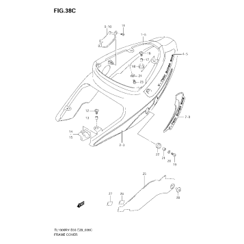 FRAME COVER (MODEL K1)