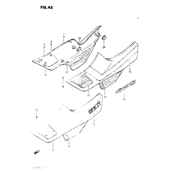 FRAME COVER (GS1150ES3/ESE/ESF)