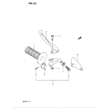 LEFT HANDLE SWITCH (MODEL E)