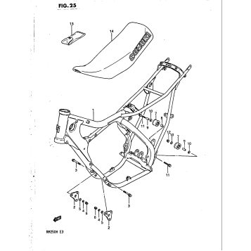 FRAME - SEAT (MDOEL G)