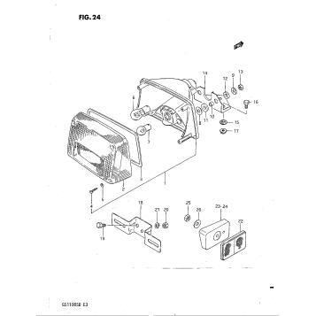 REAR COMBINATION LAMP