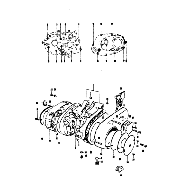 CRANKCASE - CRANKCASE COVER