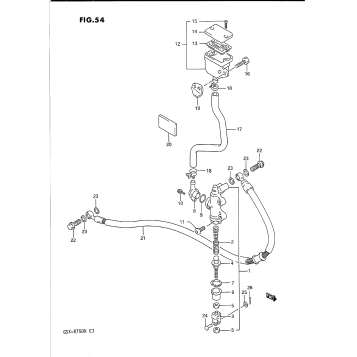 REAR MASTER CYLINDER