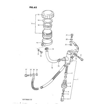 REAR MASTER CYLINDER
