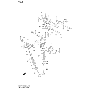 CAM SHAFT/VALVE