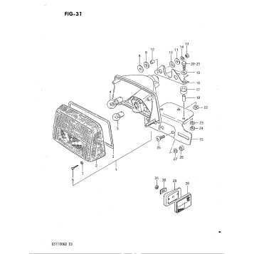 REAR COMBINATION LAMP