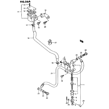 REAR MASTER CYLINDER (MODEL R/S)