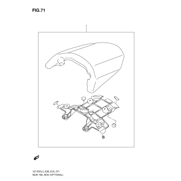 SEAT TAIL BOX (OPTIONAL)