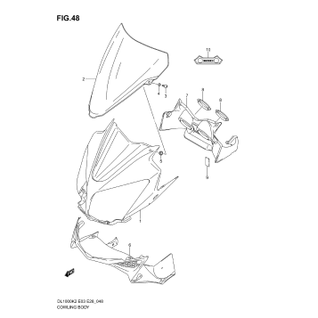 COWLING BODY (MODEL K2/K3)