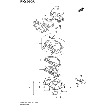 SPEEDOMETER (VZR1800BZL5 E28)
