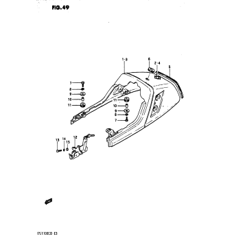 SEAT TAIL COVER (MODEL Z)