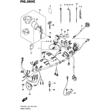 WIRING HARNESS (VZR1800BZL7 E28)
