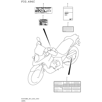 LABEL (DL650AM4 E33)