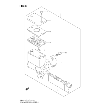 REAR MASTER CYLINDER