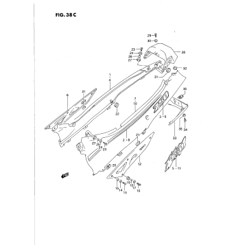 FRAME COVER (MODEL P/R)