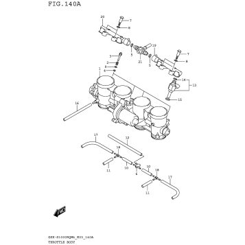 THROTTLE BODY (GSX-S1000RQM4 E03)