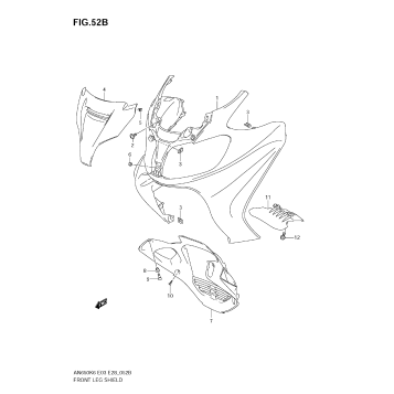 FRONT LEG SHIELD (MODEL K9)