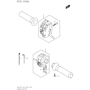 HANDLE SWITCH (AN650L5 E03)