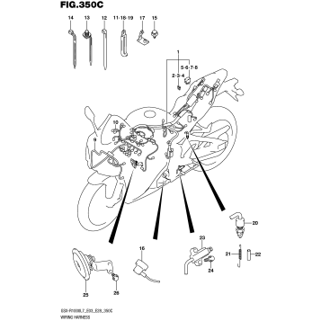 WIRING HARNESS (GSX-R1000L7 E33)