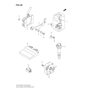 ELECTRICAL (GSX-R750 L2 E33)