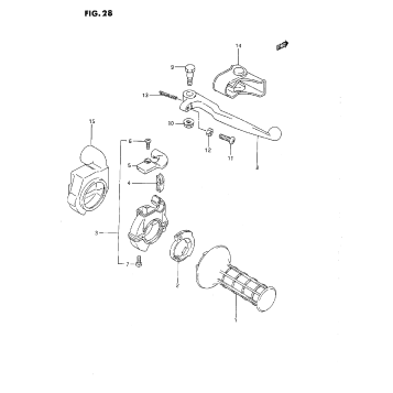 RIGHT HANDLE SWITCH (G/H/J)