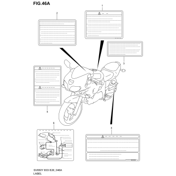WARNING LABEL (MODEL K2)