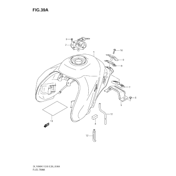 FUEL TANK (MODEL K9)