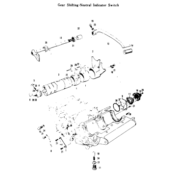 GEAR SHIFTING - NEUTRAL INDICATOR SWITCH