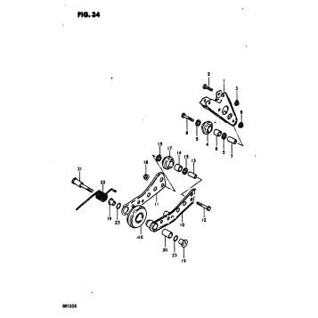CHAIN GUIDE - TENSIONER (RM100N)