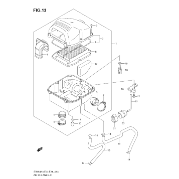 AIR CLEANER (MODEL K3/K4/K5/K6)