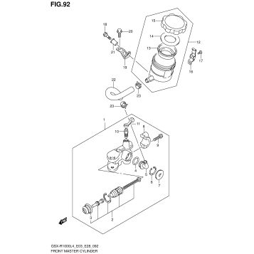 FRONT MASTER CYLINDER
