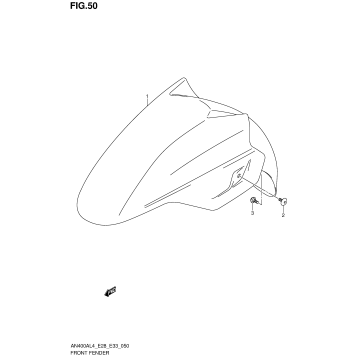 FRONT FENDER (AN400AL4 E33)