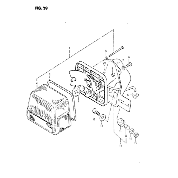 REAR COMBINATION LAMP