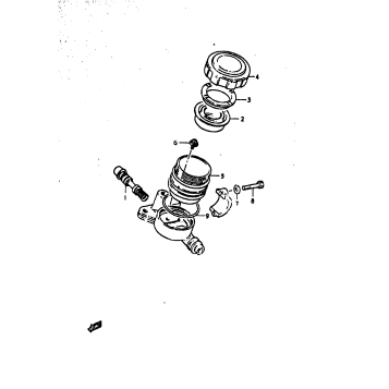 FRONT MASTER CYLINDER (GS1000EC