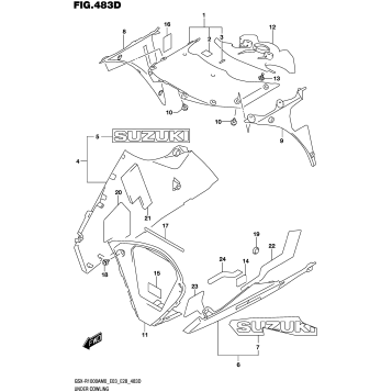 UNDER COWLING (GSX-R1000RZA)
